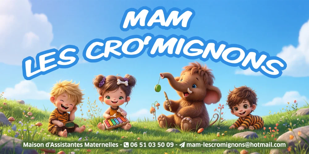 Pancarte MAM Les Cro'Mignons