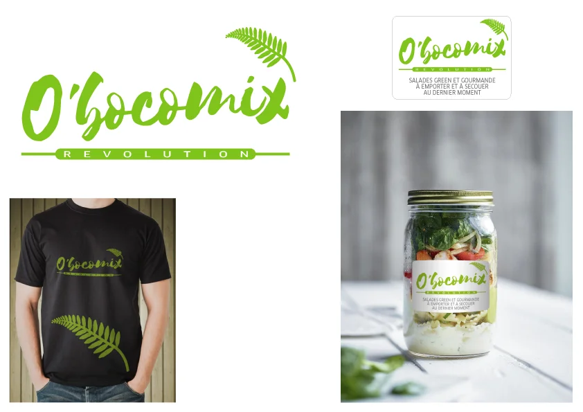 Exemple de création de logotype — OboComix