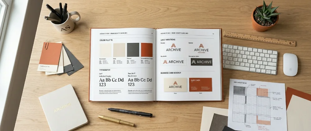 Charte graphique et palette de couleurs